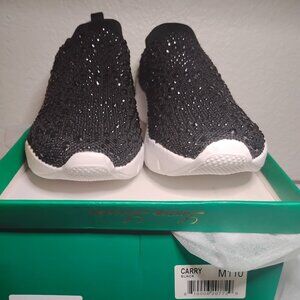 Lauren Lorraine Womens 11 | Carry Black Rhinestone Sneakers NIB